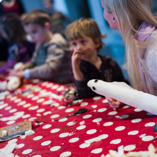 Puppet Holiday - Creative Workshops for Children <em>Photo: Boštjan Lah</em>