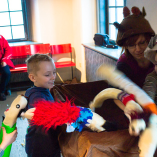 Puppet Holiday - Creative Workshops for Children <em>Photo: Boštjan Lah</em>