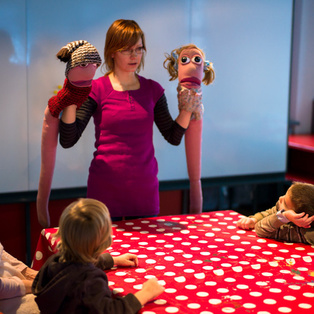 Puppet Holiday - Creative Workshops for Children <em>Photo: Boštjan Lah</em>