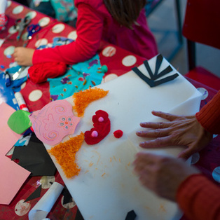 The Ninja After The Ninja - Puppet Workshop for children <em>Photo: Boštjan Lah</em>