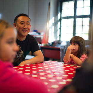 The Ninja After The Ninja - Puppet Workshop for children <em>Photo: Boštjan Lah</em>