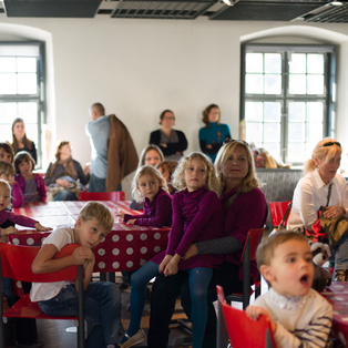 The Ninja After The Ninja - Puppet Workshop for children <em>Photo: Boštjan Lah</em>