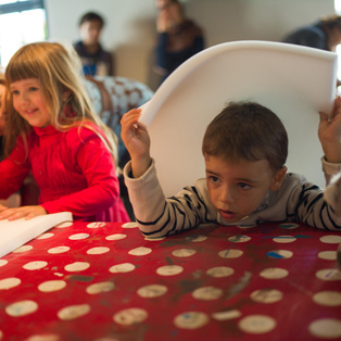 The Ninja After The Ninja - Puppet Workshop for children <em>Photo: Boštjan Lah</em>