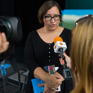 Press Conference - Summer Puppet Pier 2014 and Restaging of Speckles of Ball <em>Photo: Boštjan Lah</em>