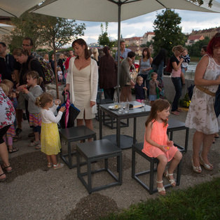 Restaging of the performance Speckles the Ball <em>Photo: Boštjan Lah</em>