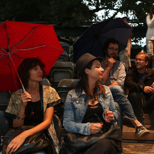 Restaging of the performance Speckles the Ball <em>Photo: Boštjan Lah</em>