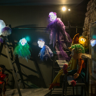 Exhibition opening: Puppets and sketches by Agata Freyer <em>Photo: Boštjan Lah</em>