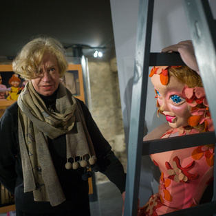 Exhibition opening: Puppets and sketches by Agata Freyer <em>Photo: Boštjan Lah</em>