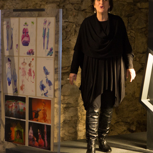 Exhibition opening: Puppets and sketches by Agata Freyer <em>Photo: Boštjan Lah</em>