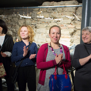 Exhibition opening: Puppets and sketches by Agata Freyer <em>Photo: Boštjan Lah</em>