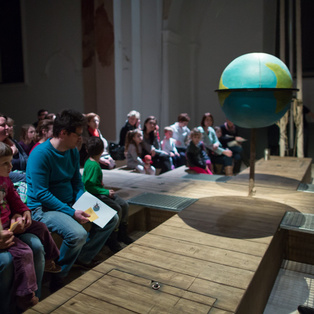 The Pirate and the Moon - Public rehearsal and discussion <em>Photo: Boštjan Lah</em>