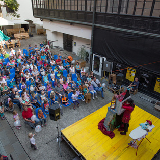 Summer Puppet Pier 2014 <em>Photo: Boštjan Lah</em>