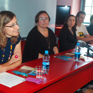 Poletni lutkovni pristan - novinarska konferenca <em>Foto: Boštjan Lah</em>