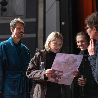 Novinarska konferenca pred premiero Štirje neustrašni <em>Photo: Boštjan Lah</em>