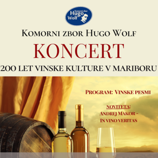 Koncert komornega zbora Hugo Wolf