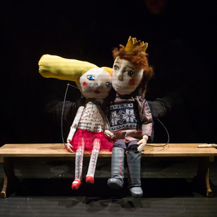 Opening of an exhibition of puppets artist Sabina Šinko <em>Photo: Boštjan Lah</em>