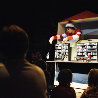 A Story about a Boy and a Penguin <em>Photo: Miha Sagadin</em>