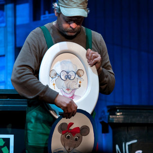 The Little Trash Mouse <em>Photo: MV</em>